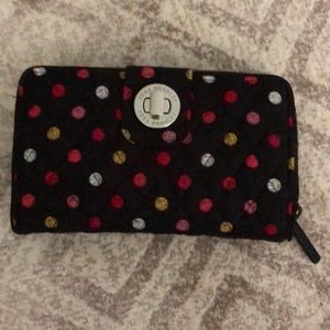 Vera Bradley RFID Turnlock Wallet